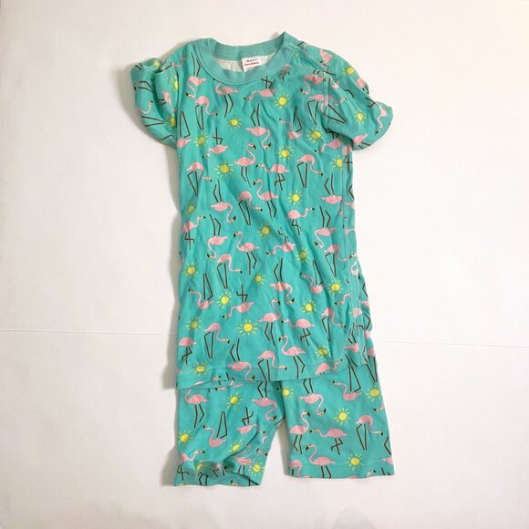 Hanna Andersson Flamingo Pajamas, Size 12 - Picture 1 of 4
